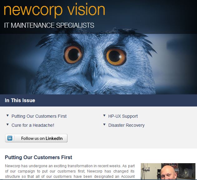 Newcorp Vision - Spring 2017